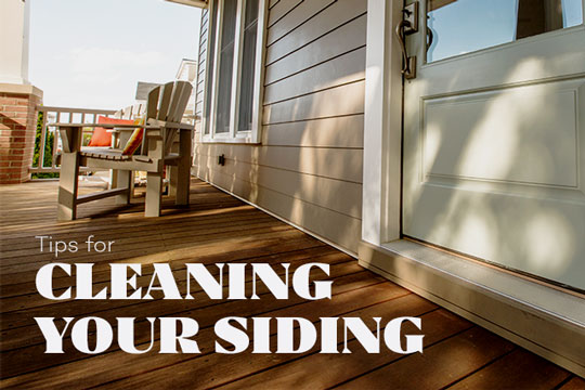 Tips for Cleaning Your Siding