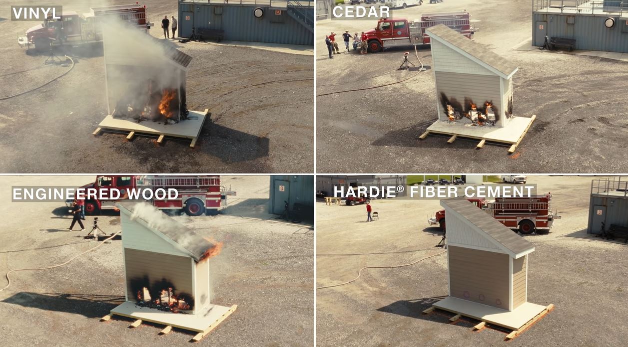 Fire Resistant Siding Helps Protect Your Home