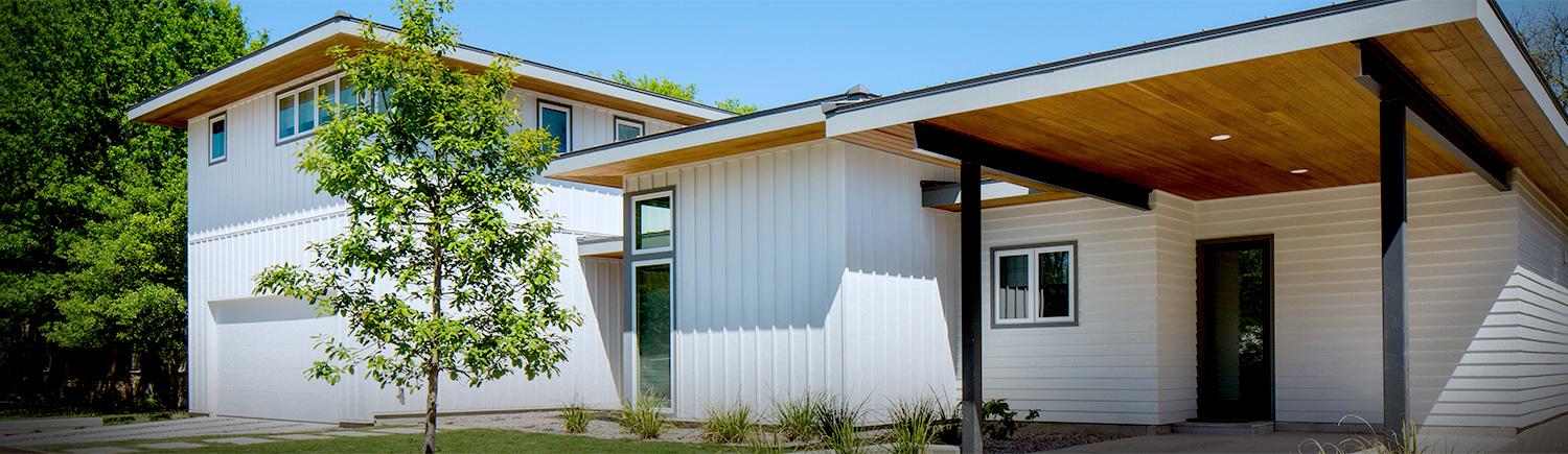 High Design siding that holds up against the elements